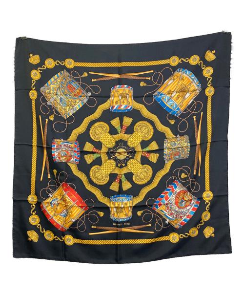 HERMES（エルメス）HERMES (エルメス) スカーフ ブラックの古着・服飾アイテム