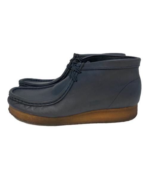 CLARKS（クラークス）CLARKS (クラークス) ワラビー ネイビー サイズ:８の古着・服飾アイテム