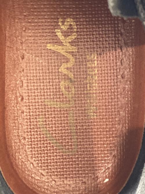 CLARKS（クラークス）CLARKS (クラークス) ワラビー ネイビー サイズ:８の古着・服飾アイテム