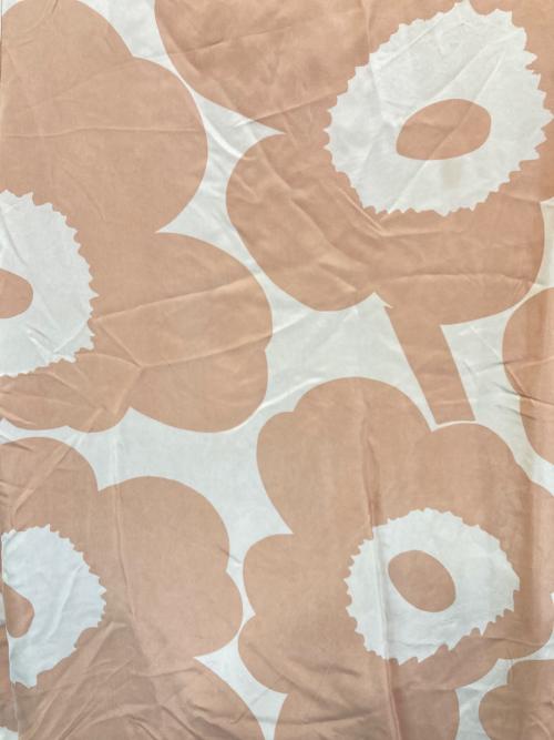 marimekko（マリメッコ）marimekko (マリメッコ) TYVARI UNIKKO DRESS ベージュ サイズ:38の古着・服飾アイテム