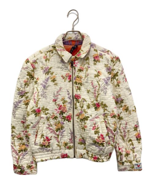 POLO RALPH LAUREN（ポロ・ラルフローレン）POLO RALPH LAUREN (ポロ・ラルフローレン) リバーシブル キルティングジャケット アイボリー サイズ:XSの古着・服飾アイテム