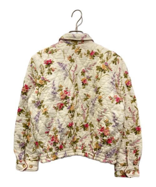 POLO RALPH LAUREN（ポロ・ラルフローレン）POLO RALPH LAUREN (ポロ・ラルフローレン) リバーシブル キルティングジャケット アイボリー サイズ:XSの古着・服飾アイテム