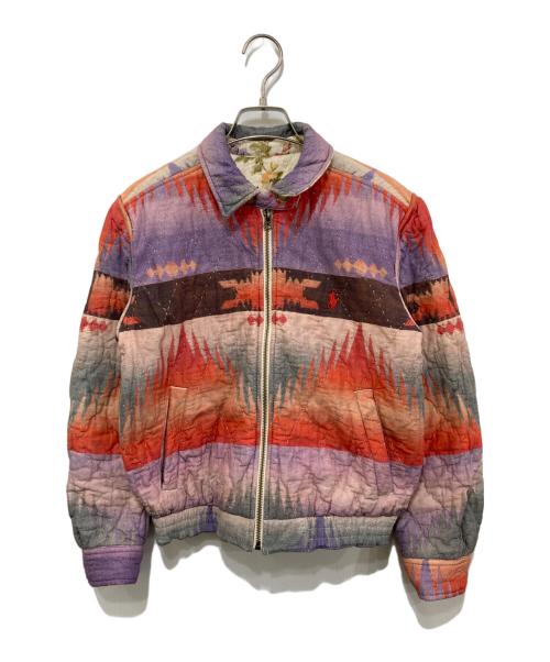 POLO RALPH LAUREN（ポロ・ラルフローレン）POLO RALPH LAUREN (ポロ・ラルフローレン) リバーシブル キルティングジャケット アイボリー サイズ:XSの古着・服飾アイテム