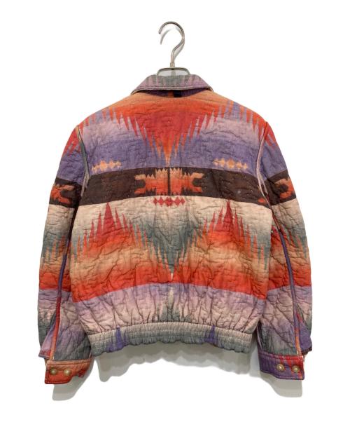 POLO RALPH LAUREN（ポロ・ラルフローレン）POLO RALPH LAUREN (ポロ・ラルフローレン) リバーシブル キルティングジャケット アイボリー サイズ:XSの古着・服飾アイテム