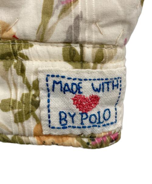 POLO RALPH LAUREN（ポロ・ラルフローレン）POLO RALPH LAUREN (ポロ・ラルフローレン) リバーシブル キルティングジャケット アイボリー サイズ:XSの古着・服飾アイテム