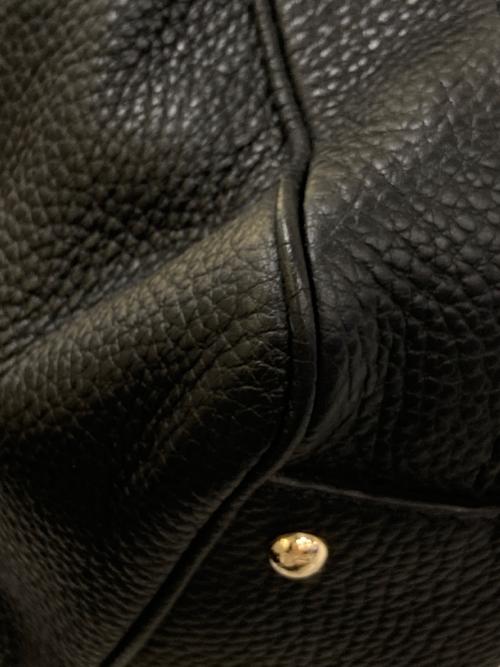 MaxMara（マックスマーラ）MaxMara (マックスマーラ) ミニボストンバッグ ブラックの古着・服飾アイテム