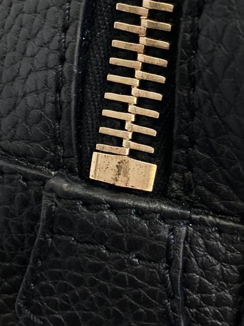 MaxMara（マックスマーラ）MaxMara (マックスマーラ) ミニボストンバッグ ブラックの古着・服飾アイテム