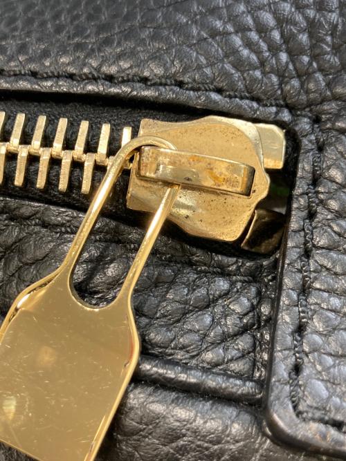 MaxMara（マックスマーラ）MaxMara (マックスマーラ) ミニボストンバッグ ブラックの古着・服飾アイテム