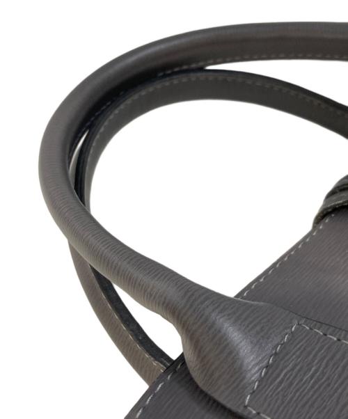 LONGCHAMP（ロンシャン）LONGCHAMP (ロンシャン) ロゾレザートートバッグ グレーの古着・服飾アイテム