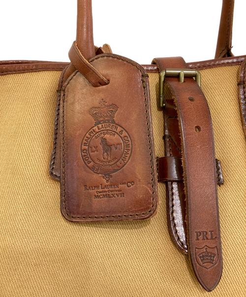 POLO RALPH LAUREN（ポロ・ラルフローレン）POLO RALPH LAUREN (ポロ・ラルフローレン) トートバッグ ベージュの古着・服飾アイテム