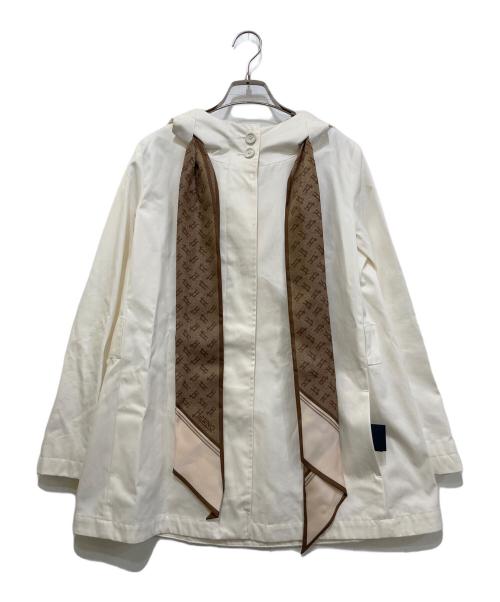 HERNO（ヘルノ）HERNO (ヘルノ) コットンギャバジン ジャケット　49800-44440-1 ホワイト サイズ:40の古着・服飾アイテム