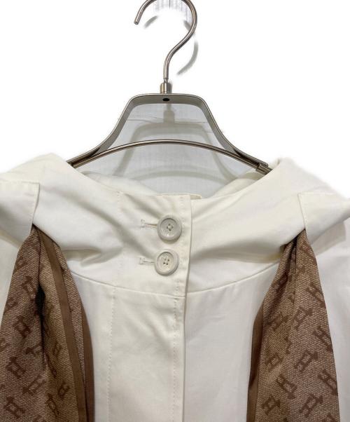 HERNO（ヘルノ）HERNO (ヘルノ) コットンギャバジン ジャケット　49800-44440-1 ホワイト サイズ:40の古着・服飾アイテム