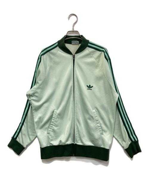 adidas（アディダス）adidas (アディダス) ATPトラックジャケット ライトグリーン サイズ:Lの古着・服飾アイテム