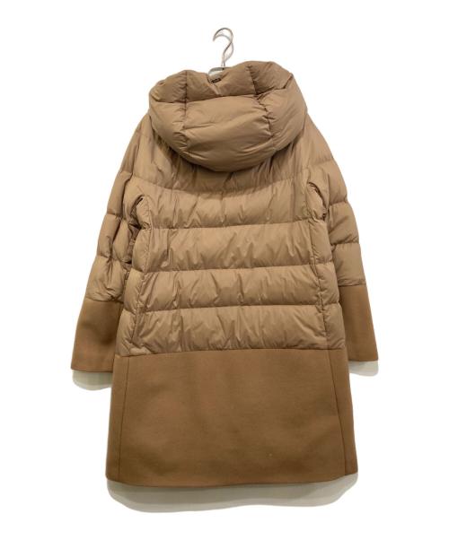 HERNO（ヘルノ）HERNO (ヘルノ) ウール切替ダウンコート　PI1128D-19288-9300 ベージュ サイズ:40の古着・服飾アイテム