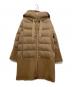 HERNO（ヘルノ）の古着「ウール切替ダウンコート　PI1128D-19288-9300」｜ベージュ