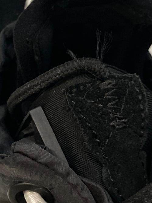 EMPORIO ARMANI（エンポリオアルマーニ）EMPORIO ARMANI (エンポリオアルマーニ) チャンキーヒールハイテクスニーカー　X4C612 XM829 ブラック サイズ:260の古着・服飾アイテム