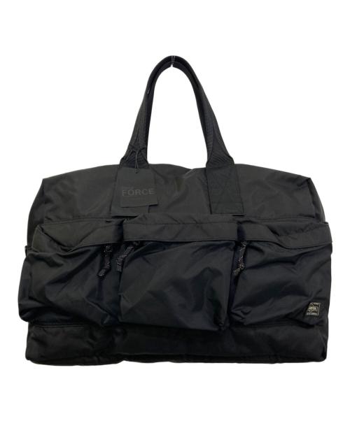 PORTER（ポーター）PORTER (ポーター) FORCE 2WAY DUFFLE BAG　855-05900 ブラック 未使用品の古着・服飾アイテム