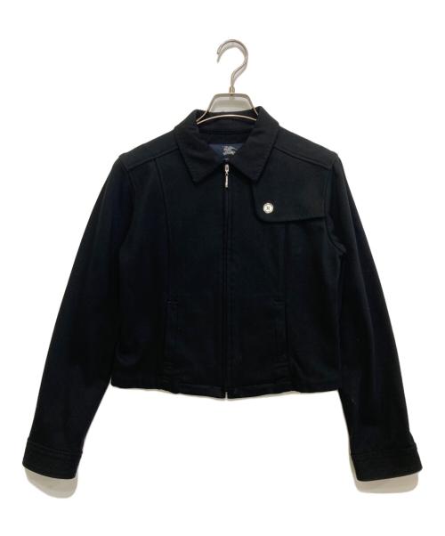 BURBERRY LONDON（バーバリーロンドン）BURBERRY LONDON (バーバリーロンドン) ノバチェックジップアップジャケット ブラック サイズ:160Aの古着・服飾アイテム