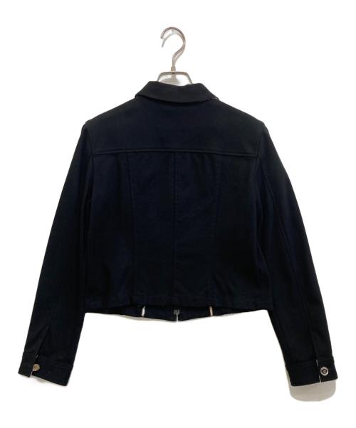 BURBERRY LONDON（バーバリーロンドン）BURBERRY LONDON (バーバリーロンドン) ノバチェックジップアップジャケット ブラック サイズ:160Aの古着・服飾アイテム