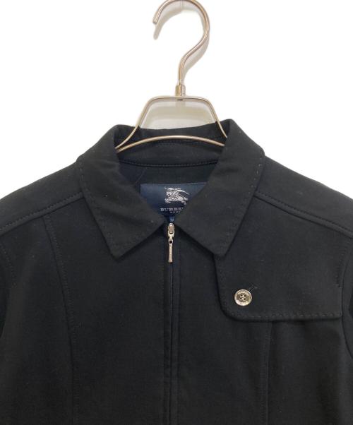 BURBERRY LONDON（バーバリーロンドン）BURBERRY LONDON (バーバリーロンドン) ノバチェックジップアップジャケット ブラック サイズ:160Aの古着・服飾アイテム