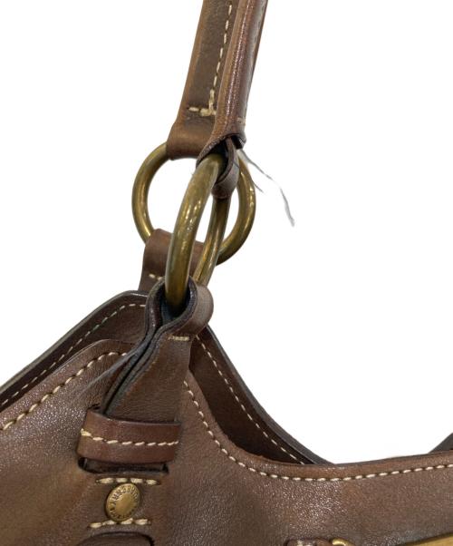 BURBERRY BLUE LABEL（バーバリーロンドンブルーレーベル）BURBERRY BLUE LABEL (バーバリーロンドンブルーレーベル) チェックワンショルダーバッグ ブラウンの古着・服飾アイテム