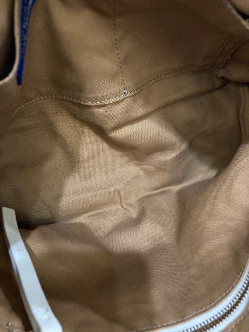 BURBERRY BLUE LABEL（バーバリーロンドンブルーレーベル）BURBERRY BLUE LABEL (バーバリーロンドンブルーレーベル) チェックショルダーバッグ ベージュの古着・服飾アイテム