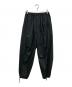 ARGUE（アーギュ）の古着「TURIL TYPEWRITER TRAINING PANTS」｜ブラック