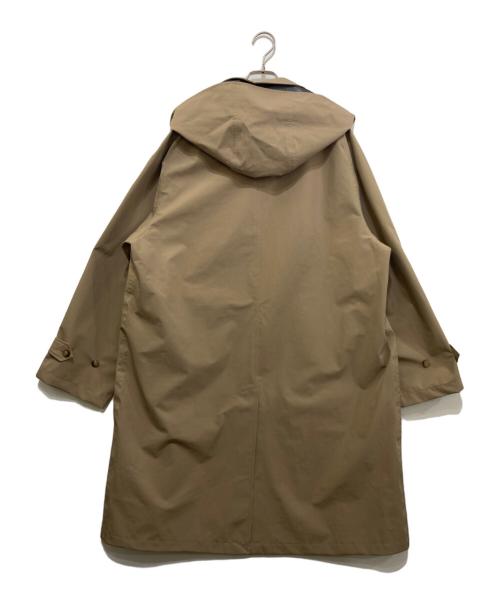 DANTON（ダントン）DANTON (ダントン) 3レイヤー フード付き バルマカーンコート　DT-A0471 ベージュ サイズ:Mの古着・服飾アイテム