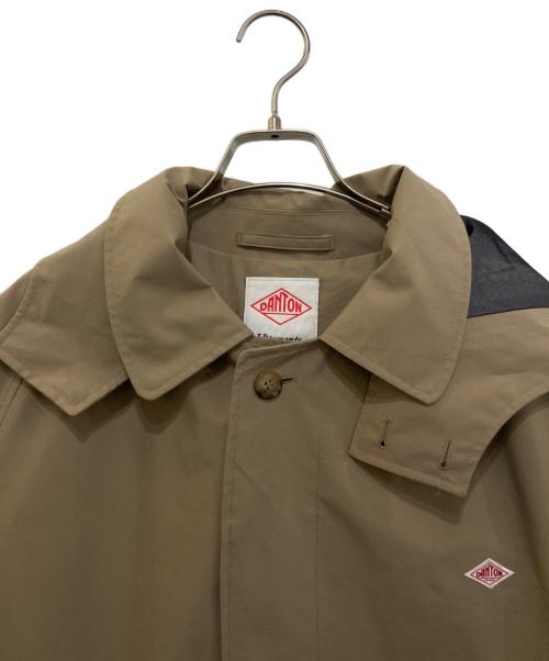 DANTON（ダントン）DANTON (ダントン) 3レイヤー フード付き バルマカーンコート　DT-A0471 ベージュ サイズ:Mの古着・服飾アイテム