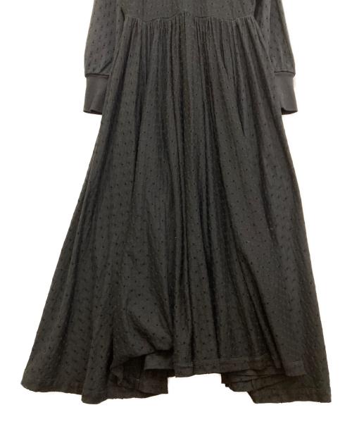 beautiful people（ビューティフルピープル）beautiful people (ビューティフルピープル) paper mesh jersey tank layered dress ブラック サイズ:36の古着・服飾アイテム