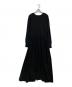 beautiful people（ビューティフルピープル）の古着「paper mesh jersey tank layered dress」｜ブラック