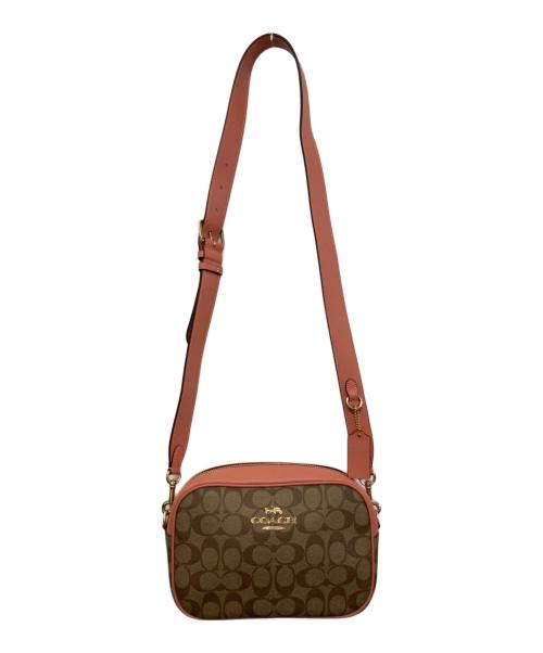 COACH（コーチ）COACH (コーチ) ショルダーバッグ　CA547 ピンクの古着・服飾アイテム
