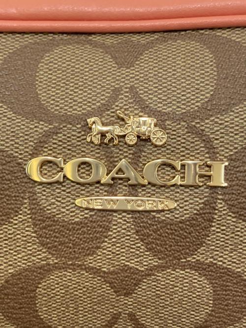 COACH（コーチ）COACH (コーチ) ショルダーバッグ　CA547 ピンクの古着・服飾アイテム