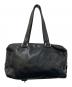 PRADA (プラダ) レザーボストンバッグ ブラック：30000円