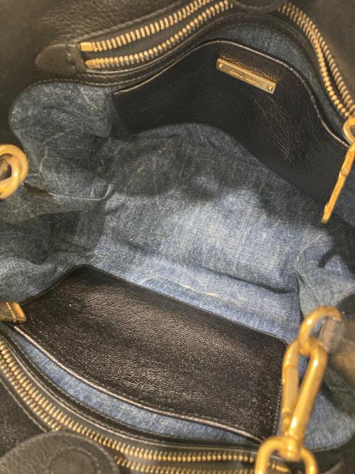 MIU MIU（ミュウミュウ）MIU MIU (ミュウミュウ) マテラッセデニムショルダーバッグ インディゴの古着・服飾アイテム