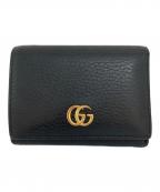GUCCIグッチ）の古着「2つ折り財布　474746」｜ブラック