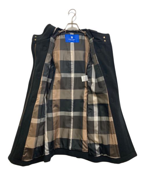 BLUE LABEL CRESTBRIDGE（ブルーレーベルクレストブリッジ）BLUE LABEL CRESTBRIDGE (ブルーレーベルクレストブリッジ) ダッフルコート ブラック サイズ:40の古着・服飾アイテム