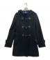 BLUE LABEL CRESTBRIDGE（ブルーレーベルクレストブリッジ）の古着「ダッフルコート」｜ブラック