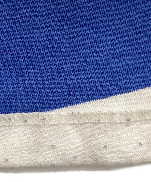 POLO RALPH LAUREN（ポロ・ラルフローレン）POLO RALPH LAUREN (ポロ・ラルフローレン) ボーダーカットソーワンピース ホワイトブルー サイズ:XSの古着・服飾アイテム