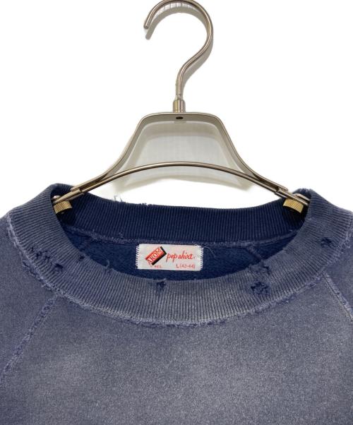 GLAD HAND（グラッドハンド）GLAD HAND (グラッドハンド) akom (アコム) SWEAT　GH-24-AW-01 ネイビー サイズ:Lの古着・服飾アイテム