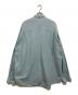 AURALEE (オーラリー) WASHED FINX TWILL BIG SHIRTS A00S03TN ブルー サイズ:4：20000円