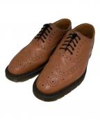 SOLOVAIRソロヴェアー）の古着「ウィングチップシューズ」｜ブラウン