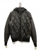DIESELディーゼル）の古着「キルティングダウンジャケット　SCCN00101」｜ブラック