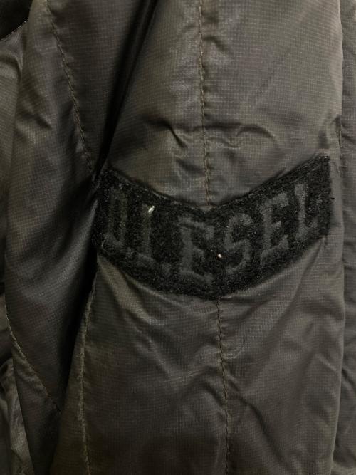 DIESEL（ディーゼル）DIESEL (ディーゼル) キルティングダウンジャケット　SCCN00101 ブラック サイズ:Mの古着・服飾アイテム