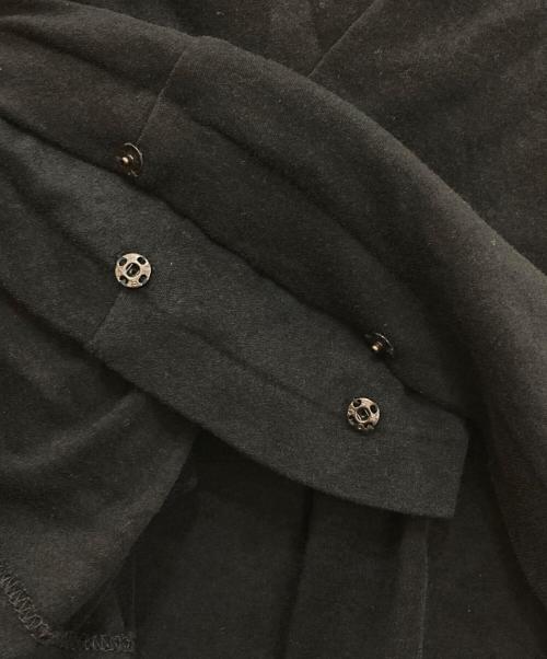 Y's（ワイズ）Y's (ワイズ) レイヤードデザインノースリーブワンピース　YJ-T25-865 ブラック サイズ:2の古着・服飾アイテム