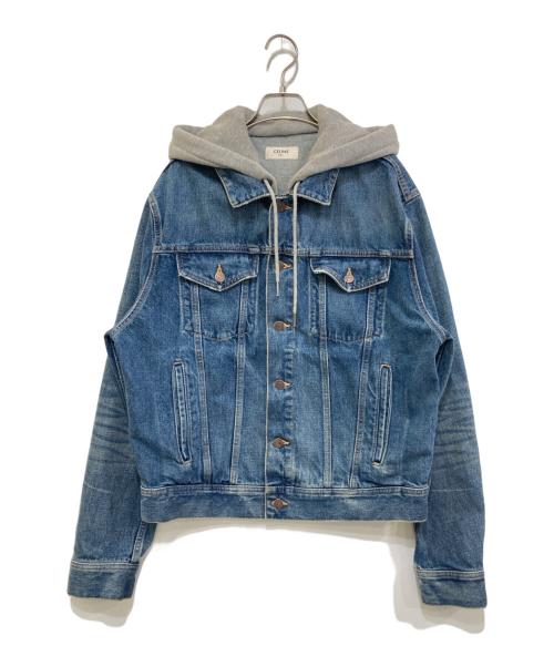 CELINE（セリーヌ）CELINE (セリーヌ) トラッカージャケット インディゴ サイズ:Mの古着・服飾アイテム