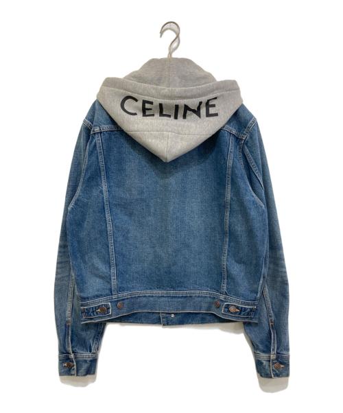 CELINE（セリーヌ）CELINE (セリーヌ) トラッカージャケット インディゴ サイズ:Mの古着・服飾アイテム
