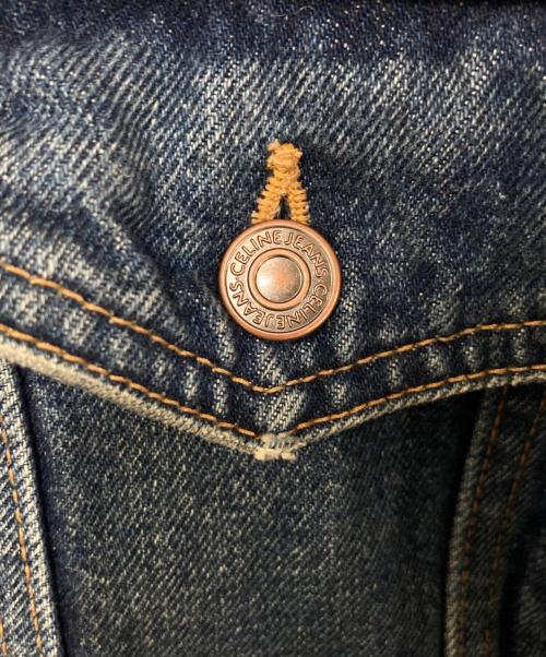 CELINE（セリーヌ）CELINE (セリーヌ) トラッカージャケット インディゴ サイズ:Mの古着・服飾アイテム