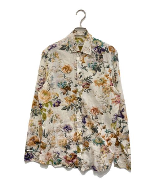 ETRO（エトロ）ETRO (エトロ) コットンシャツ ベージュ サイズ:Sの古着・服飾アイテム
