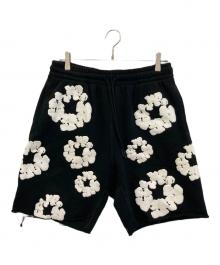 Denim Tears×READYMADE（デニムティアーズ×レディメイド）の古着「COTTON WREATH SWEAT SHORTS」｜ブラック